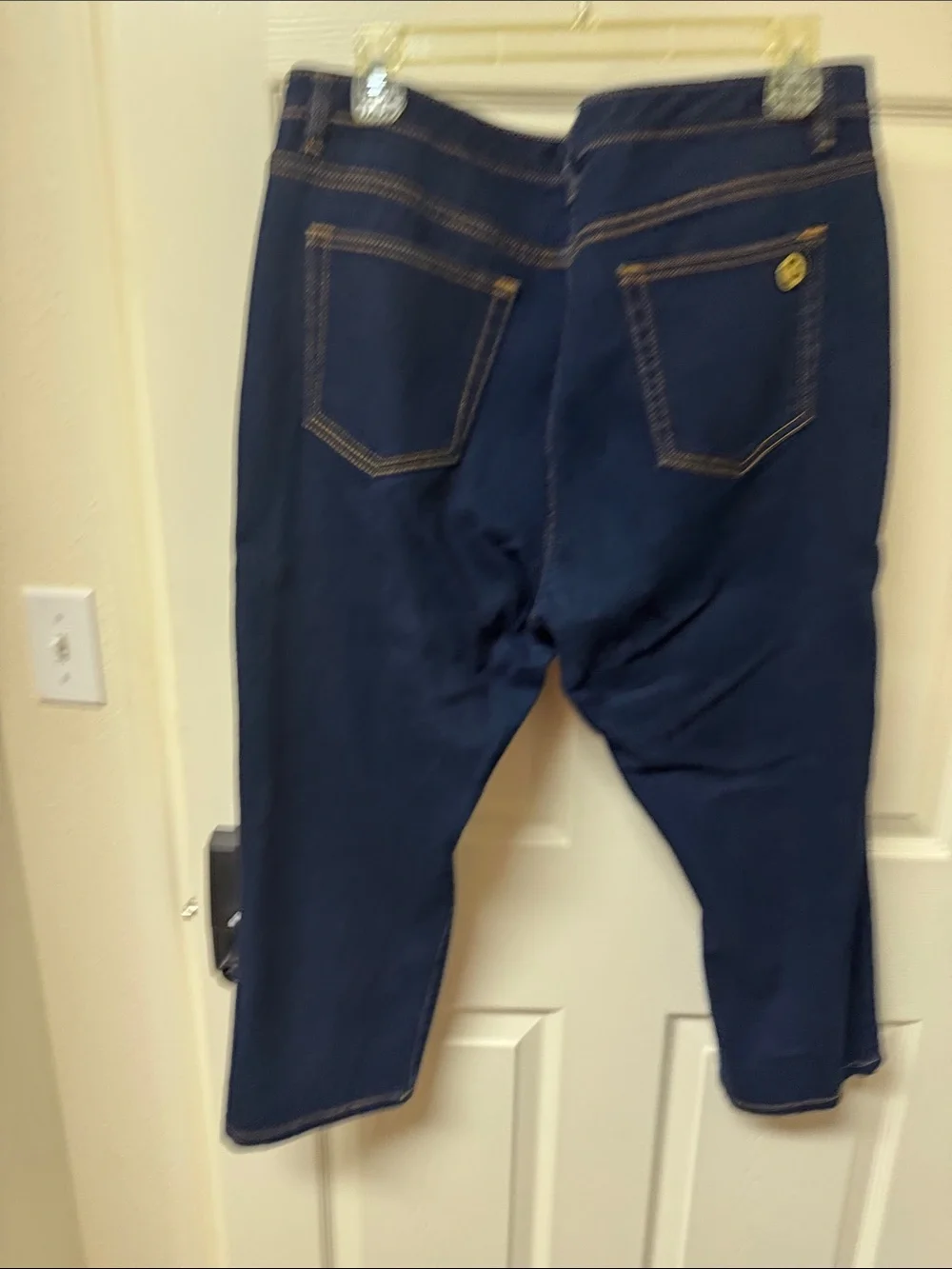 Michael Kors Women's Dark Navy Cropped Jeans